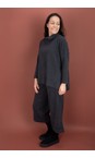 Mama B Anthracite Dina Anthracite Split Sides Jumper  