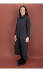 Mama B Antracite Giba Antracite Plain Fleece Trouser  