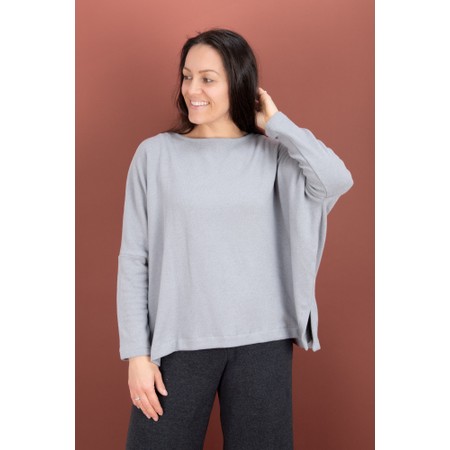 Mama B Martis U Nebbia Wide Knit Jumper - Grey