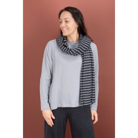 Mama B Martis U Nebbia Wide Knit Jumper - Grey