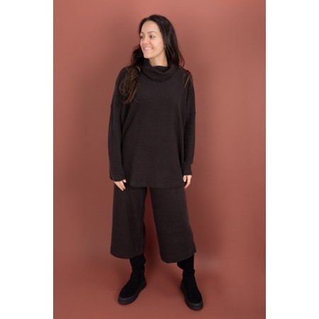 Mama B Giba Moro Plain Fleece Trouser - Brown