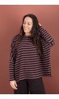 Mama B Riga Moro Martis R Stripe Riga Moro Wide Knit Jumper  