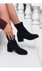ELLA Black  Samantha Ankle Boot  