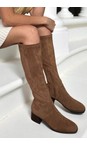 ELLA Tan Madeleine Tan Knee High Stretch Boot  