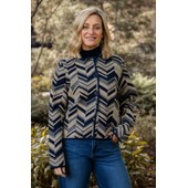MaJuanta Jersey Jacquard Jacket