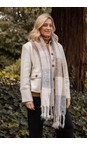 V.Fraas Natural Multi Soft Knit Multi Scarf  