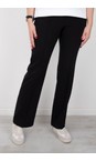Robell Black 90 Joella Black Fitted Bootcut Trouser  