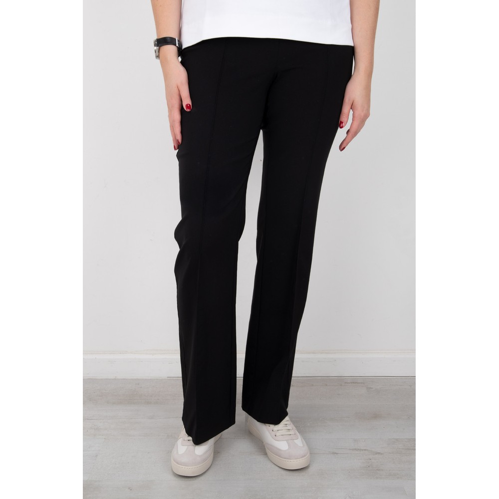 Robell Joella Black Fitted Bootcut Trouser Black 90