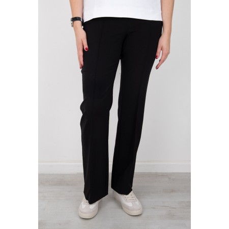 Robell Joella Black Fitted Bootcut Trouser - Black