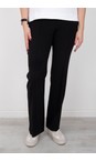 Robell Black 90 Joella Black Fitted Bootcut Trouser  