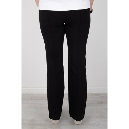 Robell Joella Black Fitted Bootcut Trouser - Black