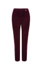 Robell Bordeaux 561 Marie Stretch Velvet Trouser  