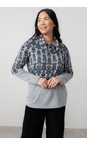 Lily & Me Grey Relaxed Everyday Cowl Neck Jumper  