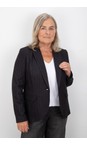Robell Dark Grey 99 Alex Pinstripe Jacket  