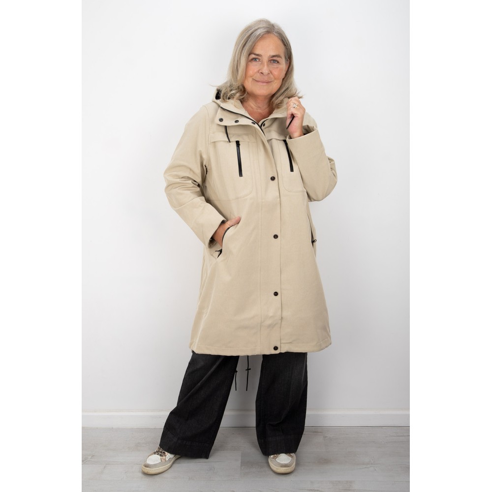 Masai Clothing MaTolivia Coat In Safari Safari