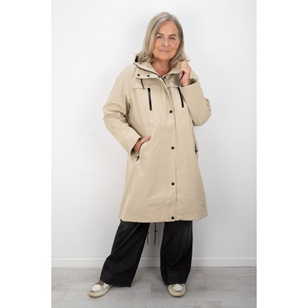 Masai Clothing MaTolivia Coat In Safari - Beige