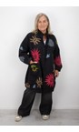 NOEN Grey 98 Embroidered Coat  