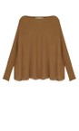 Amazing Woman Toast Fringe Toast Round Neck Knit Jumper  