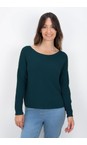 Amazing Woman Laguna Jenna Laguna Fine Rib Boat Neck Knit  