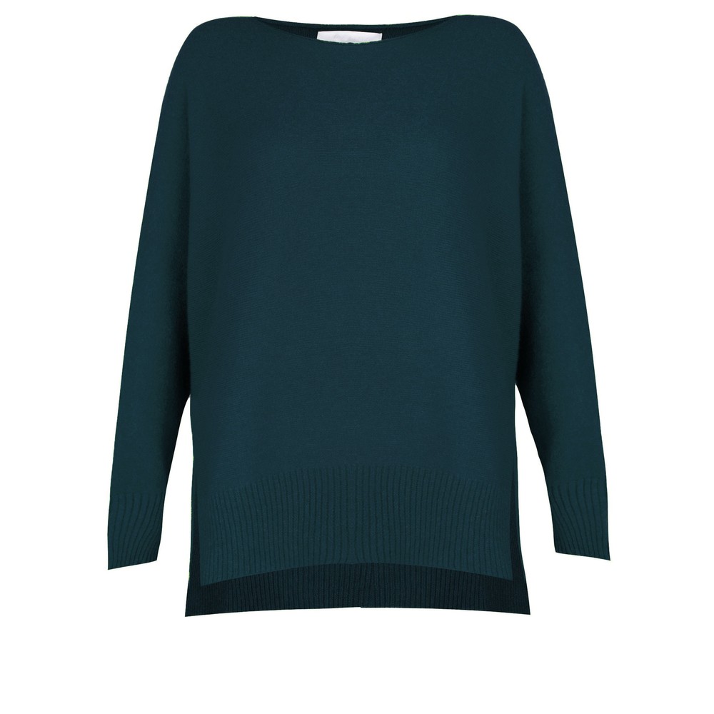 Amazing Woman Marley Laguna Round Neck Oversized Supersoft Knit Jumper Laguna
