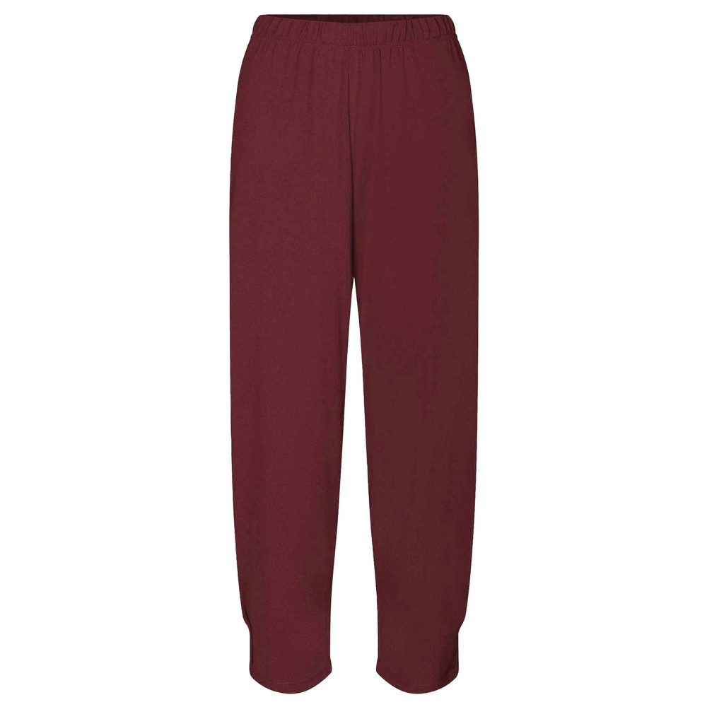 Masai Clothing MaPatti Tawny Port Essential Jersey Trousers Tawny Port