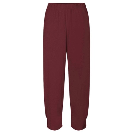 Masai Clothing MaPatti Tawny Port Essential Jersey Trousers - Purple
