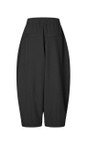 Masai Clothing Black  MaPyrella Black Soft Wide-Leg Cropped Trousers  