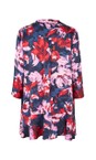 Masai Clothing Scarlet Sage MaGalvora Scarlet Sage Satin Print Tunic  