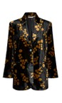 Masai Clothing Rubber MaJaxi Print Velvet Jacket  
