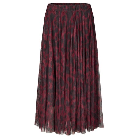 Masai Clothing MaScarlet Print Tulle Skirt - Purple