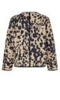 Masai Clothing Oxford Tan MaJavira Print Quilted Jacket  