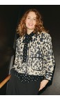 Masai Clothing Oxford Tan MaJavira Print Quilted Jacket  