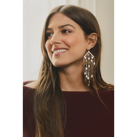 Masai Clothing MaRovela Earrings - Gold