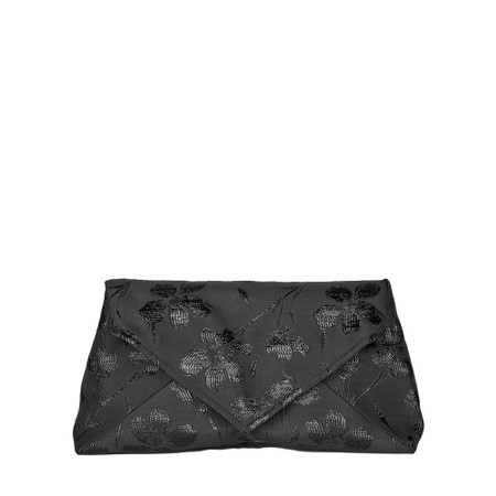 Masai Clothing MaRequiel Floral Jacquard Clutch - Black