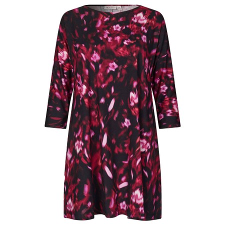 Masai Clothing MaGertine Print Tunic - Purple