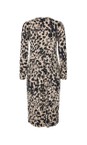 Masai Clothing Oxford Tan MaNamo Print Dress  