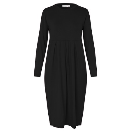 Masai Clothing MaNamo Black Solid Dress - Black