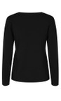 Masai Clothing Black  MaCreama Jersey Basic Top  