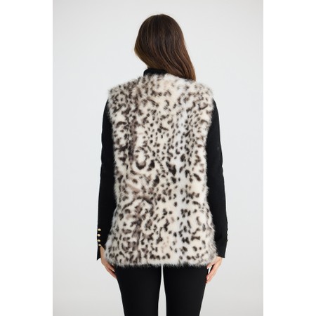 Brave & True Aspen Faux Fur Gilet - Grey
