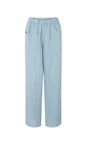 Amazing Woman Ice Blue Orla Long Linen Trouser  