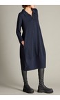 Sahara Night / Plum Small Broken Check Zip Bubble Dress  