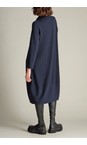 Sahara Night / Plum Small Broken Check Zip Bubble Dress  