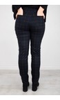 Robell Navy 69 Bella Check Trouser  