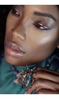 Bill Skinner Gold Bejewelled Beetle Statement Necklace  