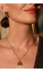 Bill Skinner Tahition / Gold Moth Tahition Pearl Necklace  