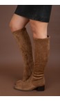 ELLA Tan Madeleine Tan Knee High Stretch Boot  