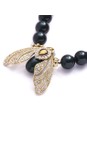Bill Skinner Tahition / Gold Moth Statement Tahition Pearl Necklace  
