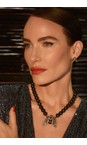 Bill Skinner Tahition / Gold Moth Statement Tahition Pearl Necklace  