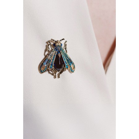 Bill Skinner Vintage Moth Brooch - Gold
