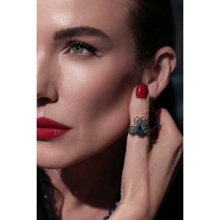 Bill Skinner Vintage Moth Ring - Gold